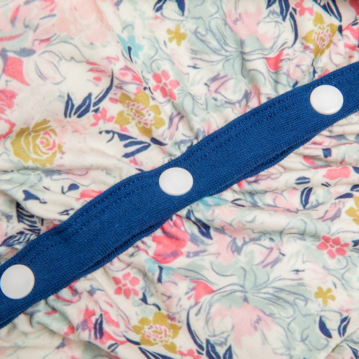 LovinPet Large Dog Pajamas Onesie - Soft Floral Elegance