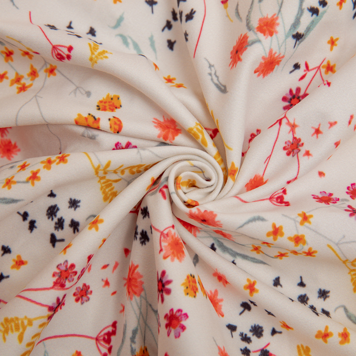 LovinPet Large Dog Pajamas Onesie with Ruffled Collar - Vintage Floral Sleepwear for Big Dogs
