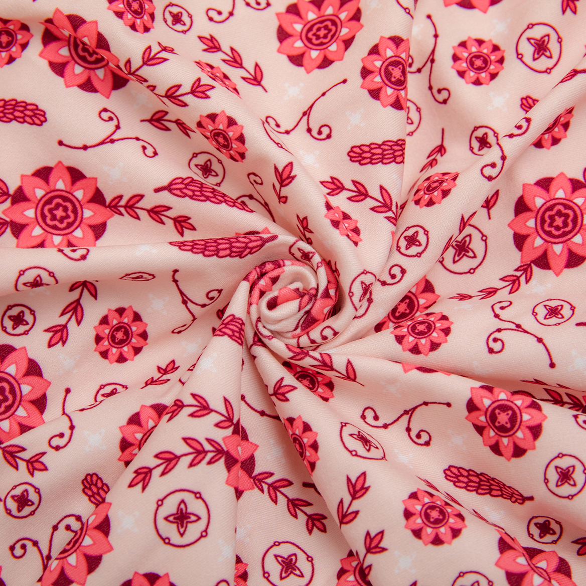 LovinPet Large Dog Post Recovery Suit - Pink Floral Pattern