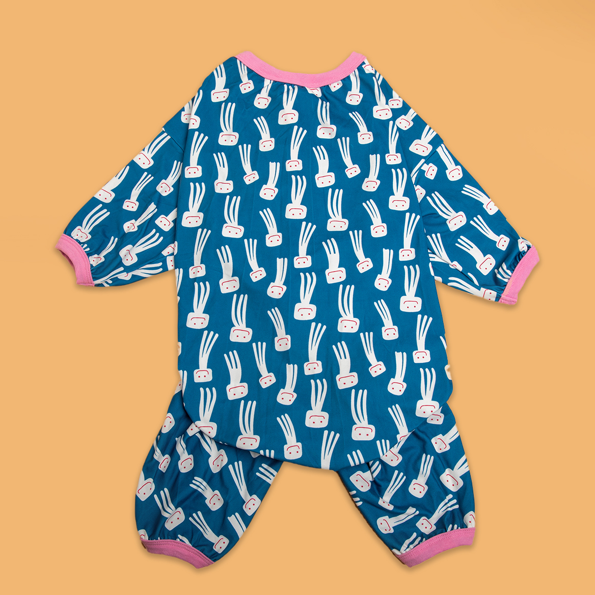 LovinPet Large Dog Pajamas Onesie - Jellyfish Print Design