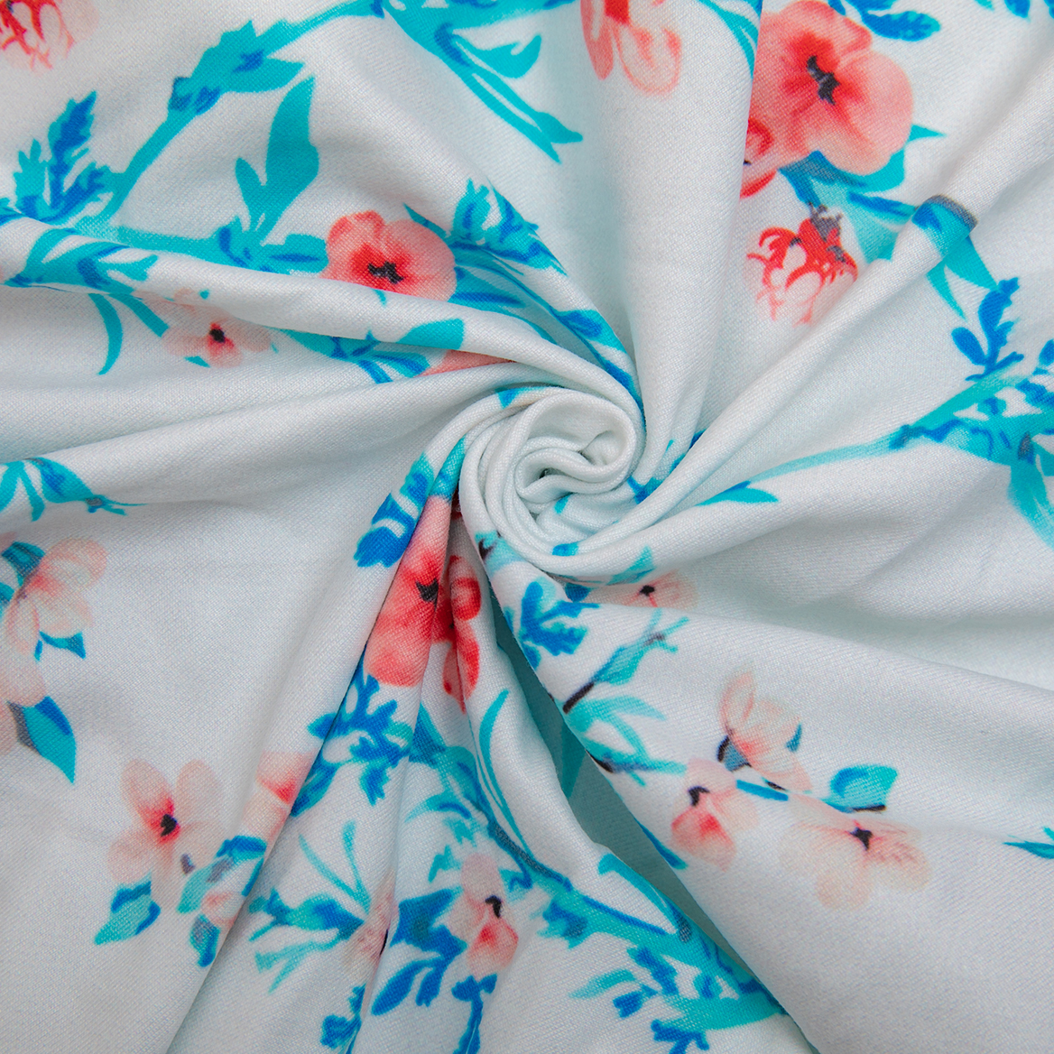 Floral Plum Blossom Full-Body Pajamas with Orange High-Collar for Large Breeds