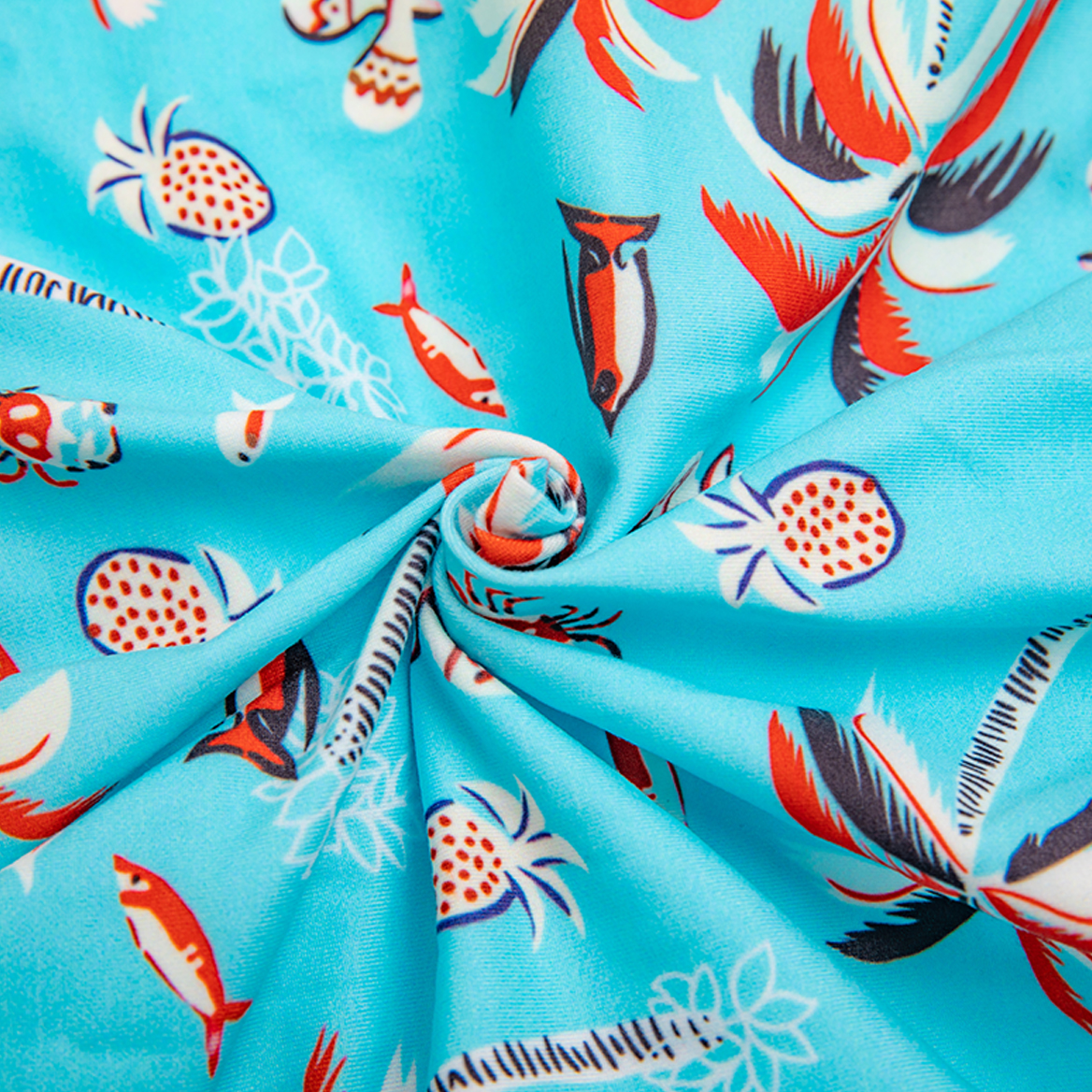 LovinPet Large Dog Pajamas Onesie - Abstract Floral Sleepwear for Big Dogs