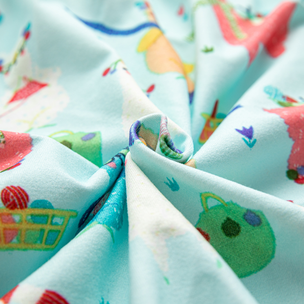 LovinPet Large Dog Pajamas Onesie with Skirt Tie - Holiday Llama and Alpaca Design