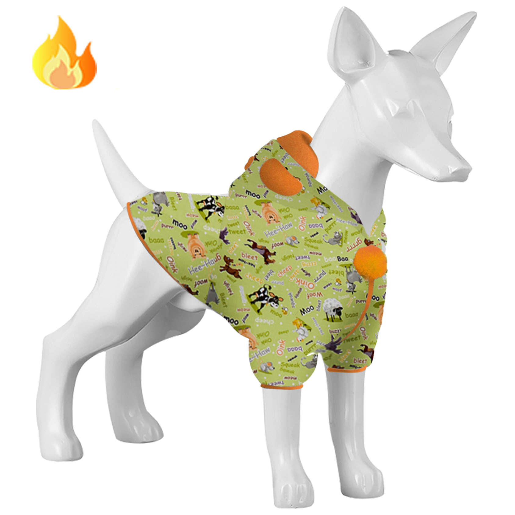 LovinPet Flannel Coats For Pitbull