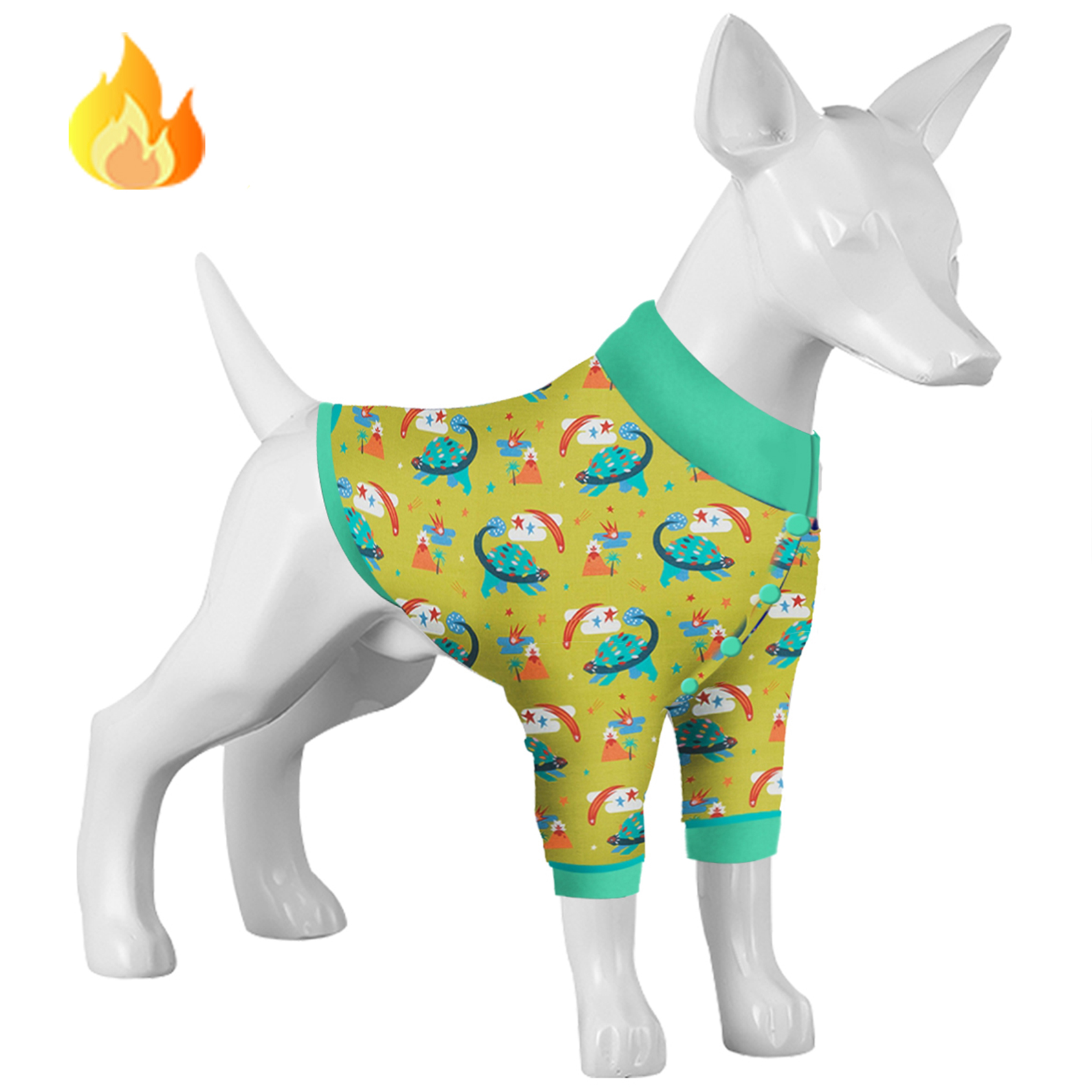 LovinPet Flannel Dog Coat Big Puppy