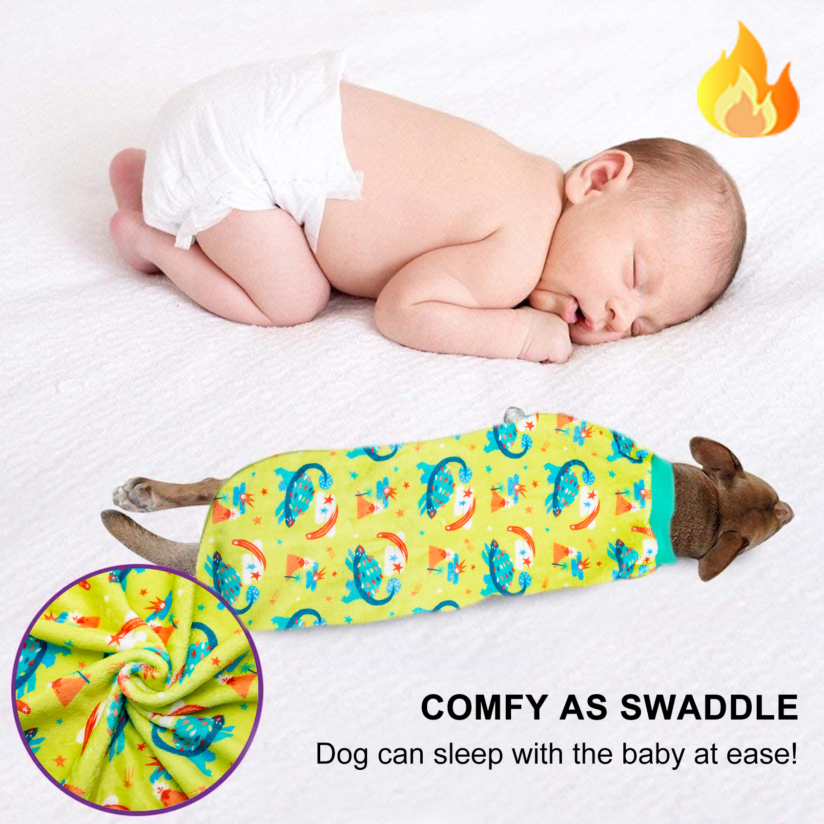 LovinPet Flannel Dog Coat Big Puppy