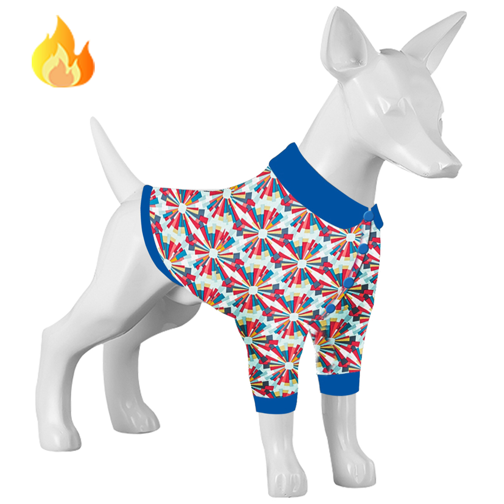 LovinPet Flannel Labrador Coat for Large Big Dog