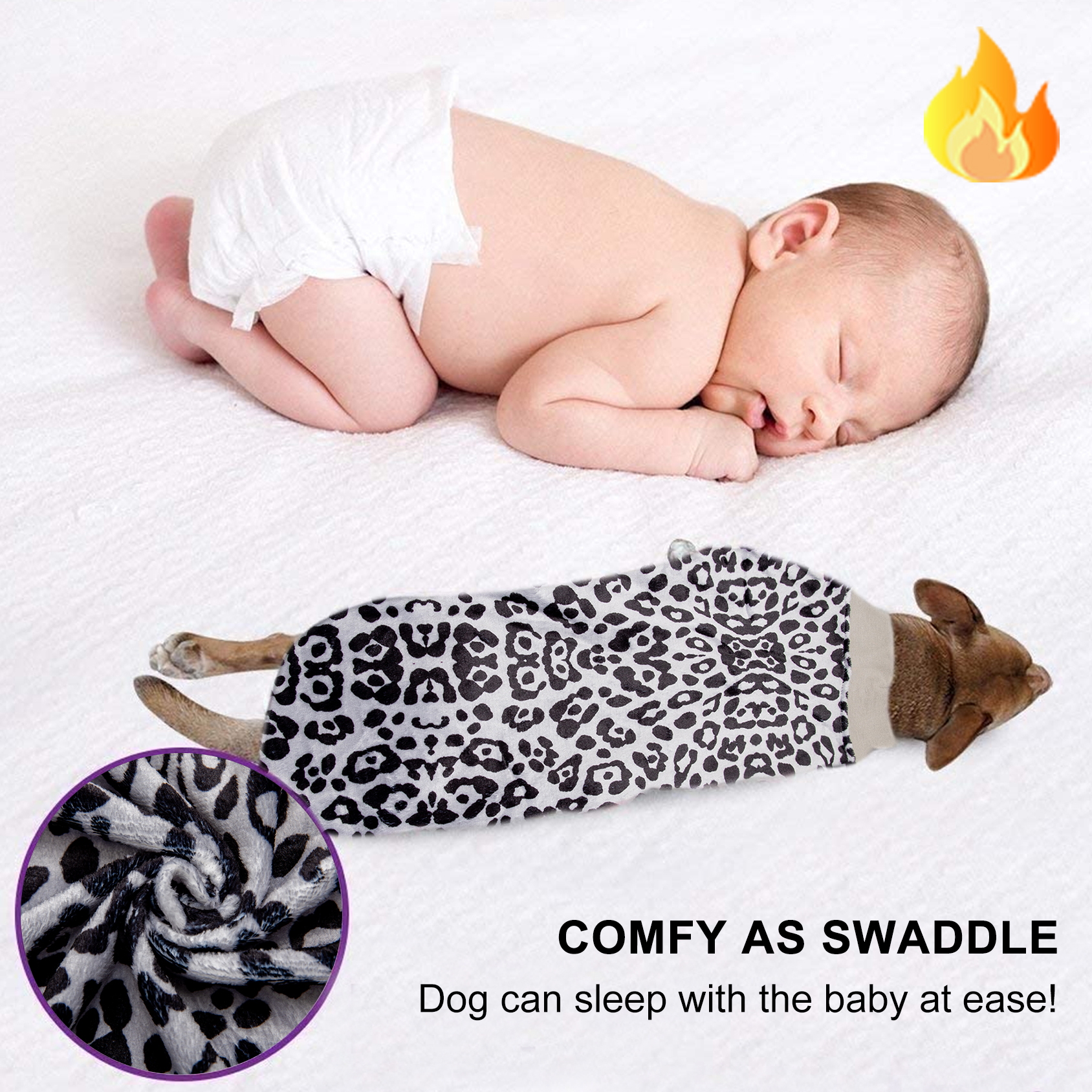 LovinPet Flannel Dog Winter Coat For Pitbulls