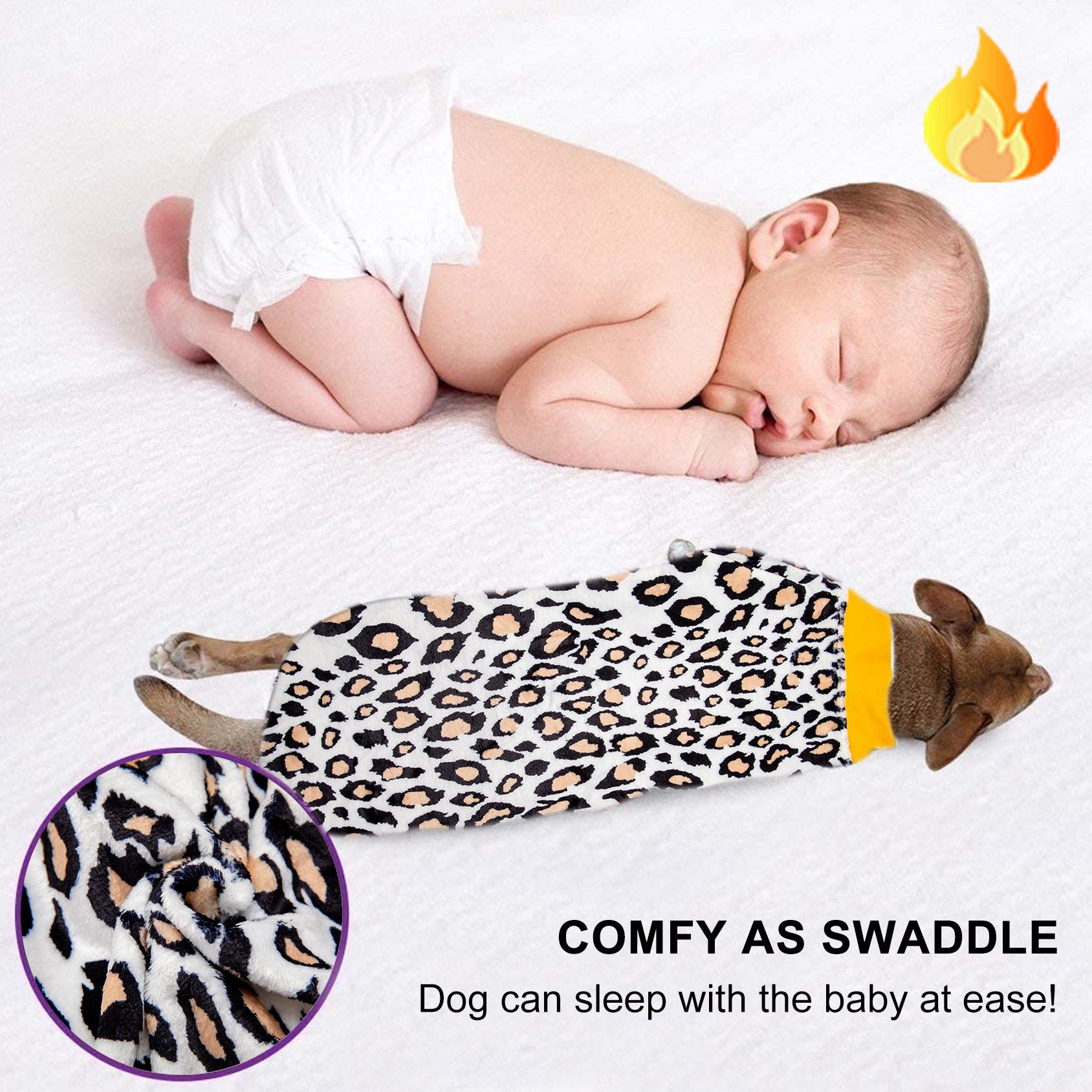 LovinPet Flannel Large Dog Coat For Pitbulls