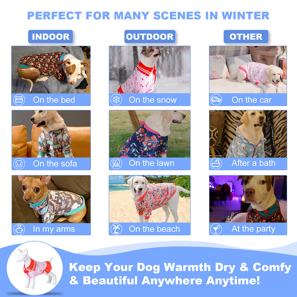 LovinPet Flannel Boxer Pitbull Coat For Dog