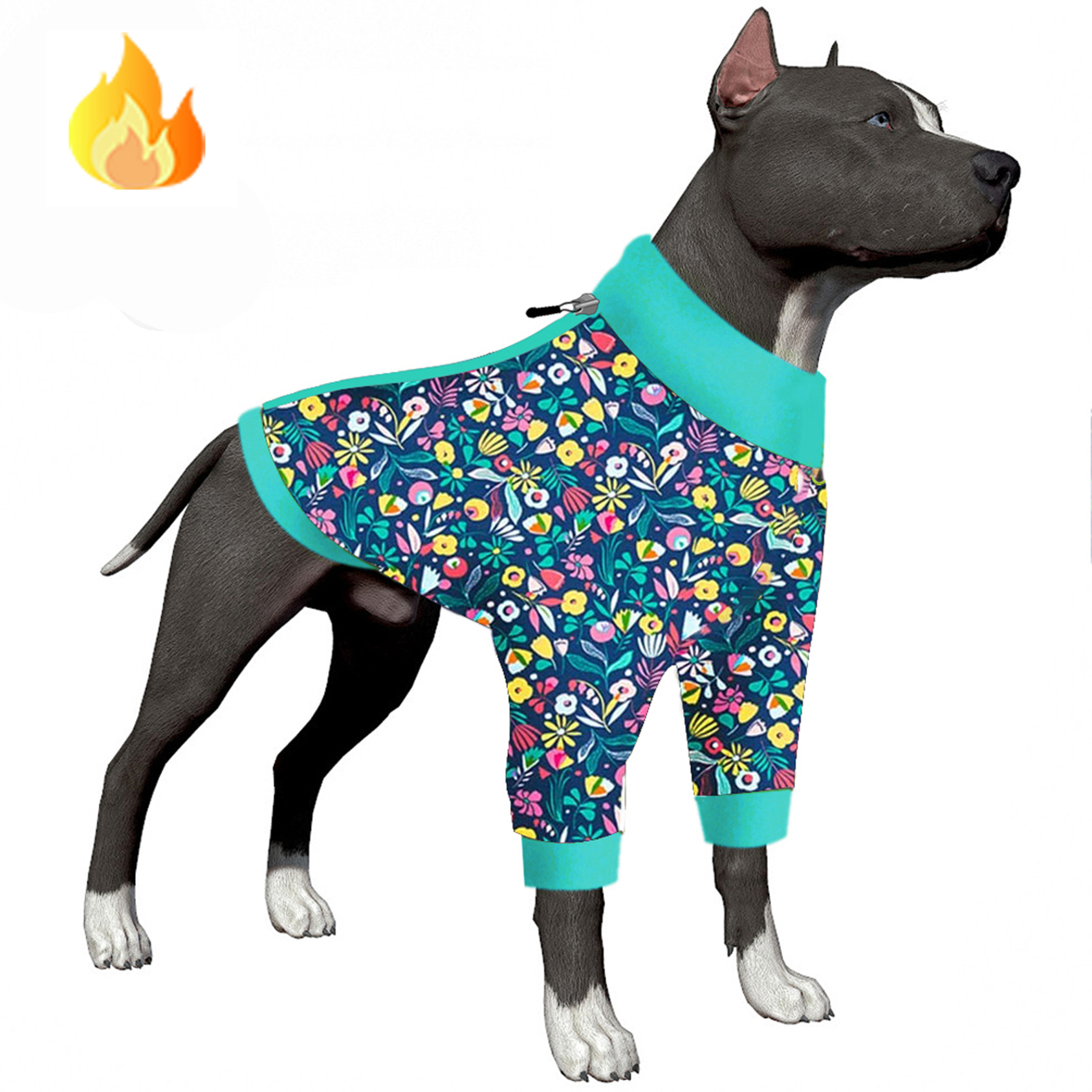 affordable matching dog and people christmas sweate Blueberry Pet Fair Isle Matching Family Apparel - Dog