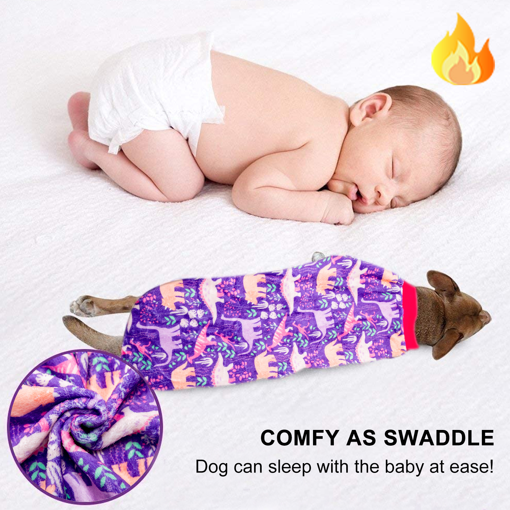 LovinPet Flannel Giant Breed Dog Winter Coat