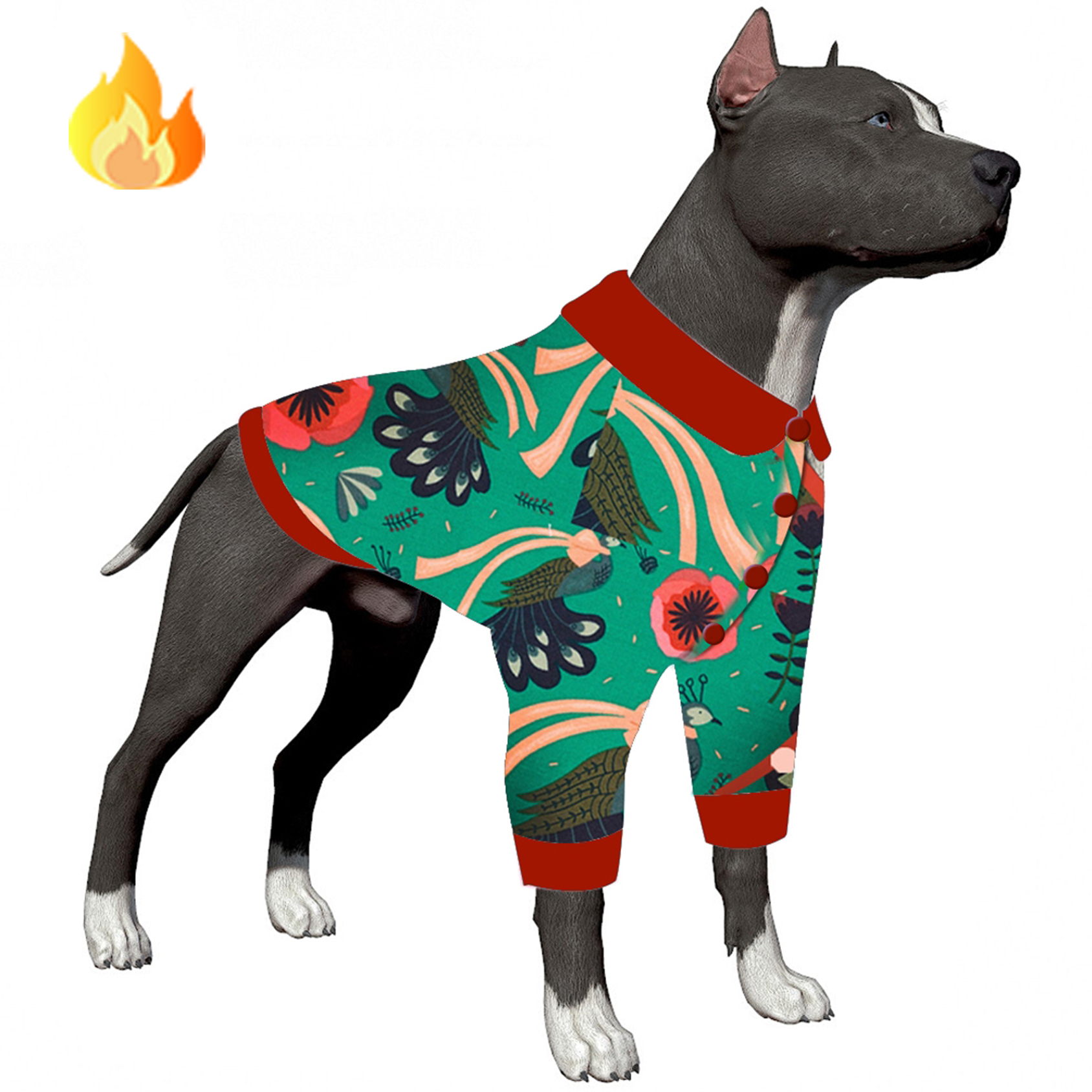 LovinPet Flannel Labrador Dog XXLarge Coat