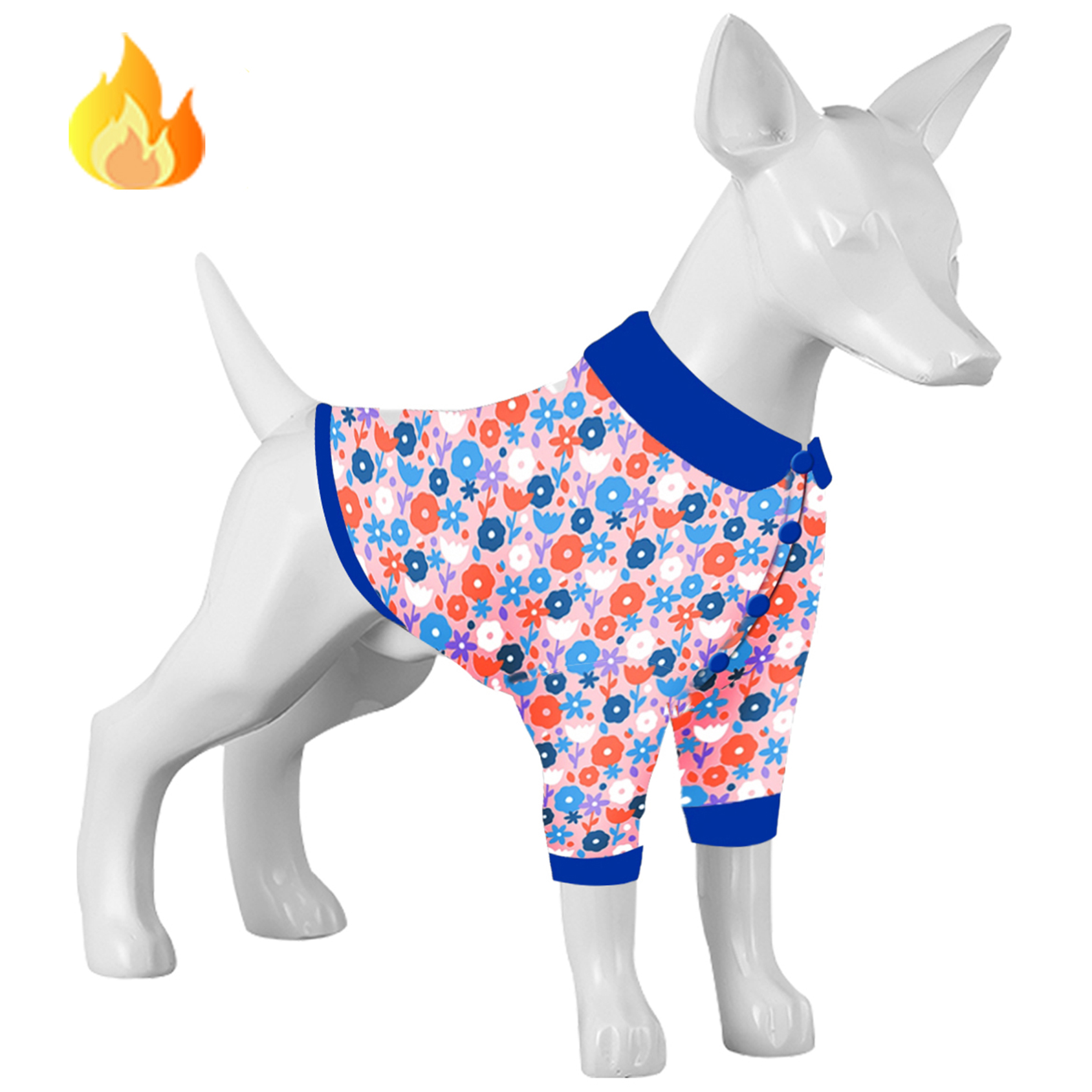 LovinPet Flannel Coat For Big Labrador Dog