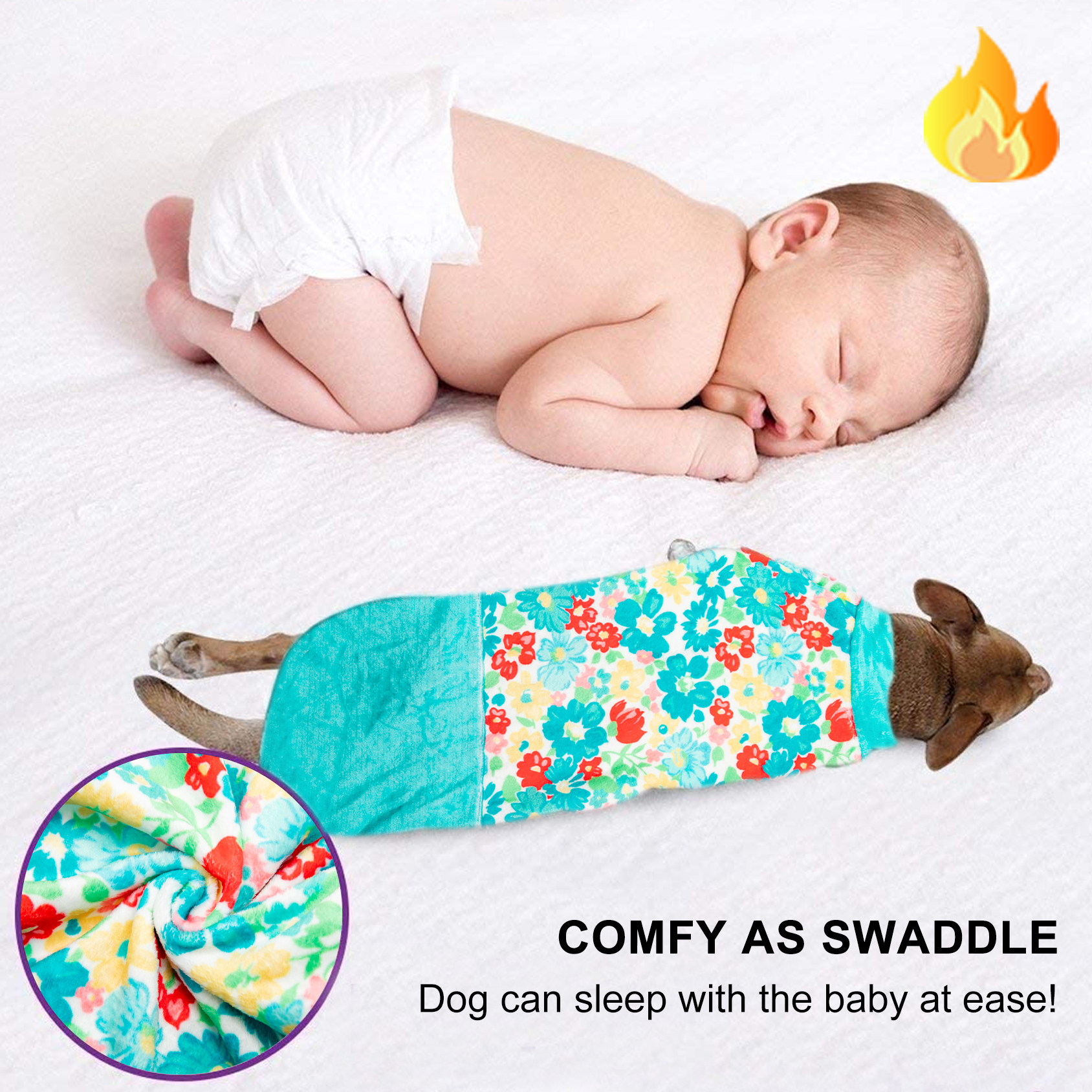 LovinPet Flannel Dog Coat Onesies for Large Dogs