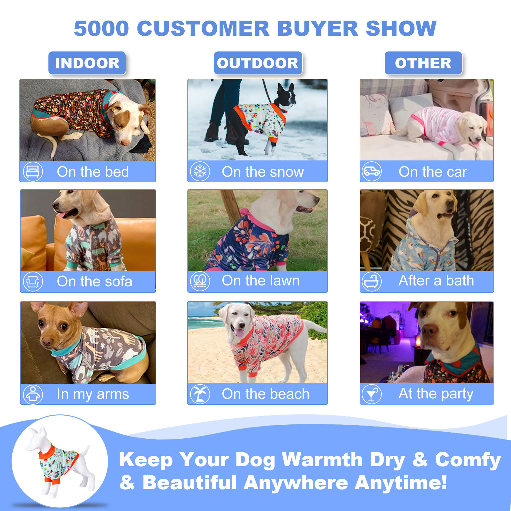 LovinPet Dog Flannel Coat for Labrador