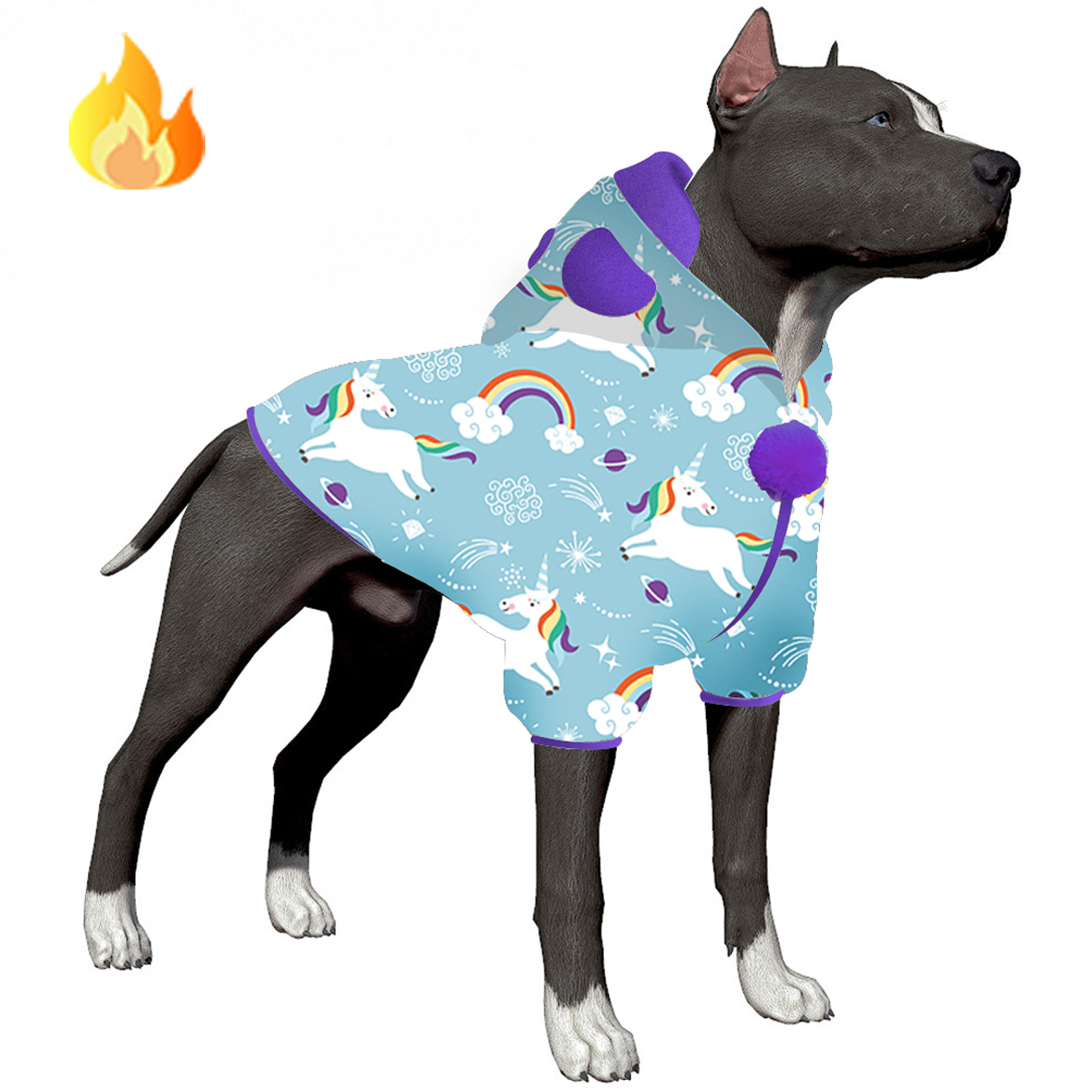LovinPet Flannel Extra Large Dog Coats