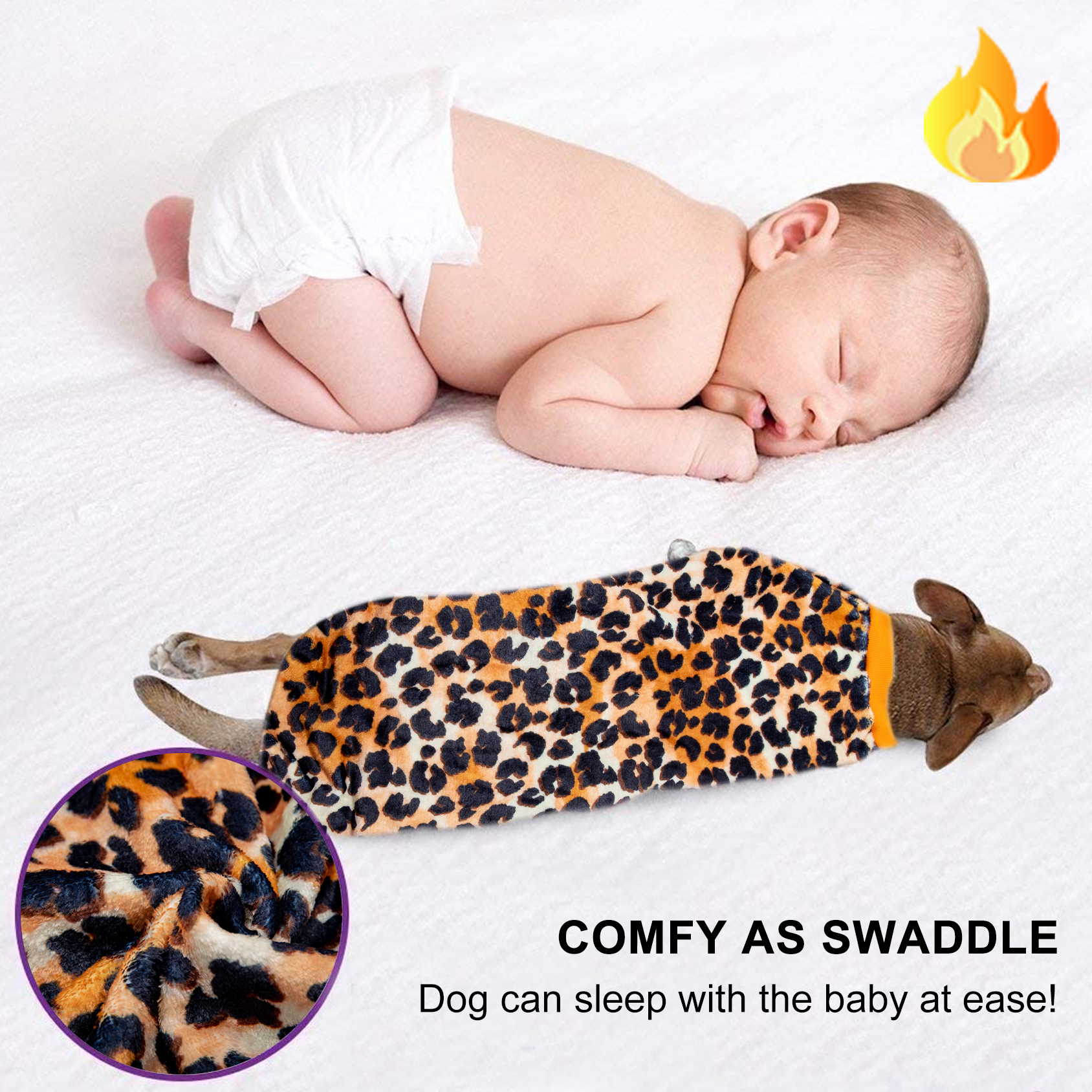 LovinPet Flannel Coat For Large Female Dogs