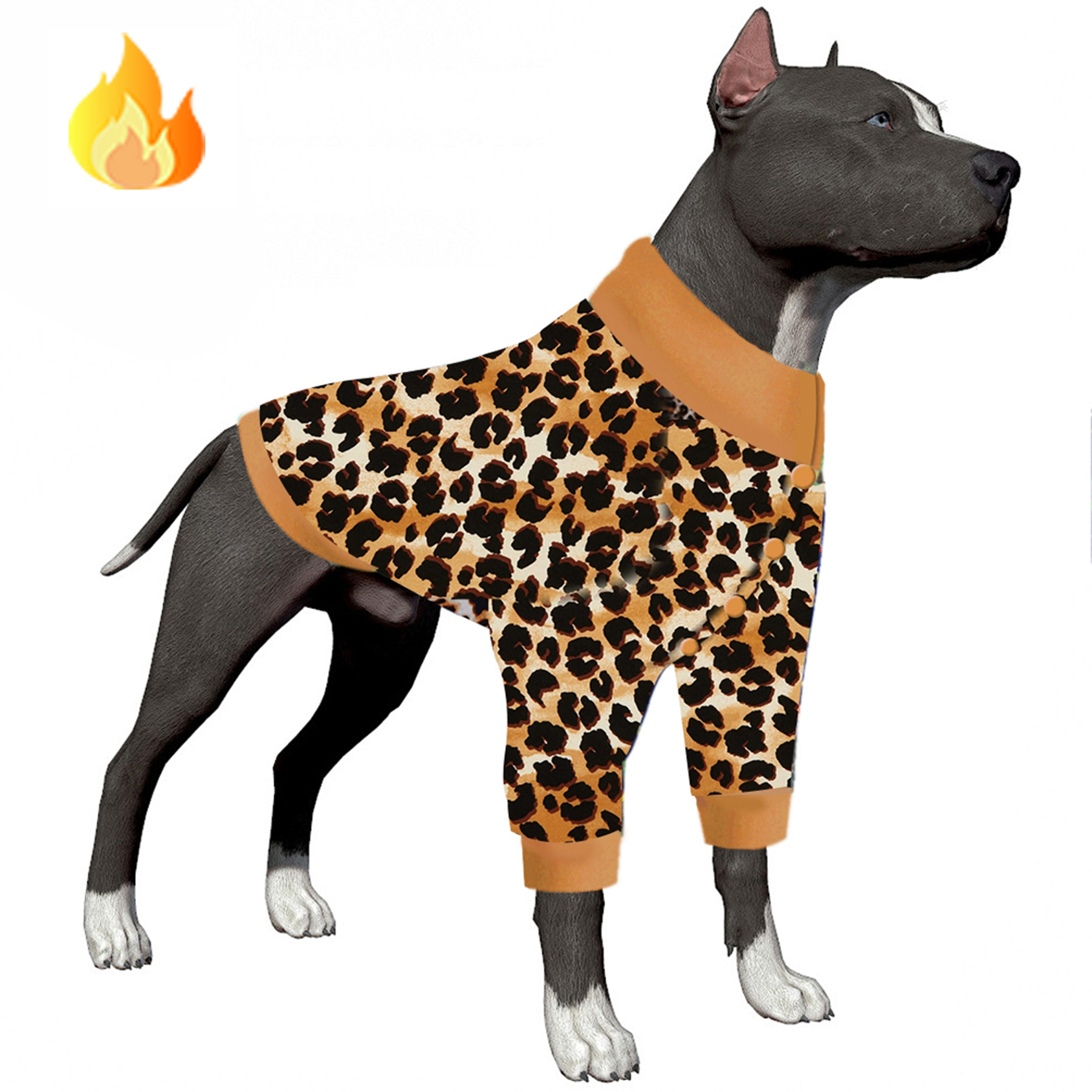 LovinPet Flannel Coat For Large Female Dogs