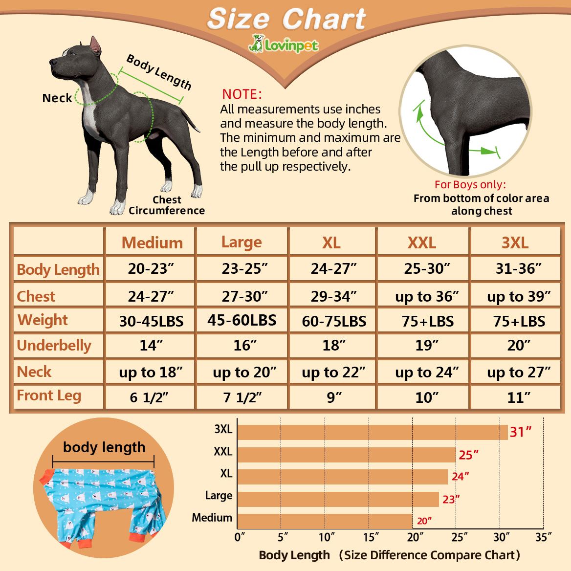 LovinPet Large Dog Pajamas Onesie - Winter Polar Seal Design for Big Breeds