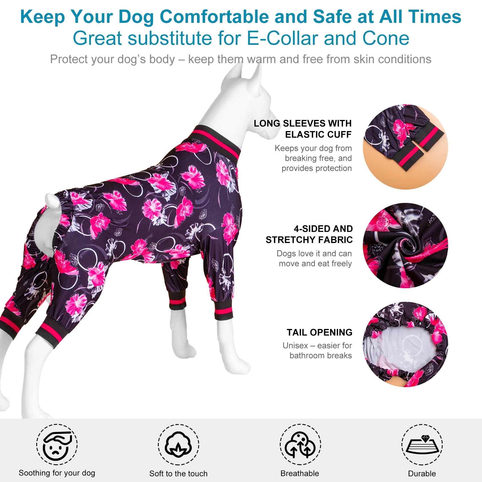 LovinPet Dog Pajamas Undershirt for Dog Sweater
