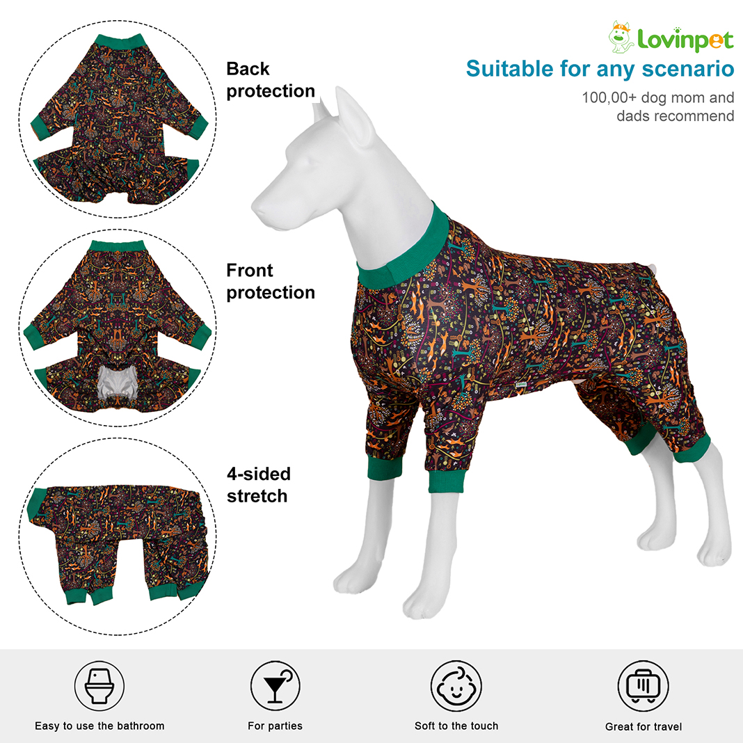 LovinPet Dog Clothes for Pitbulls - Recovery etc.