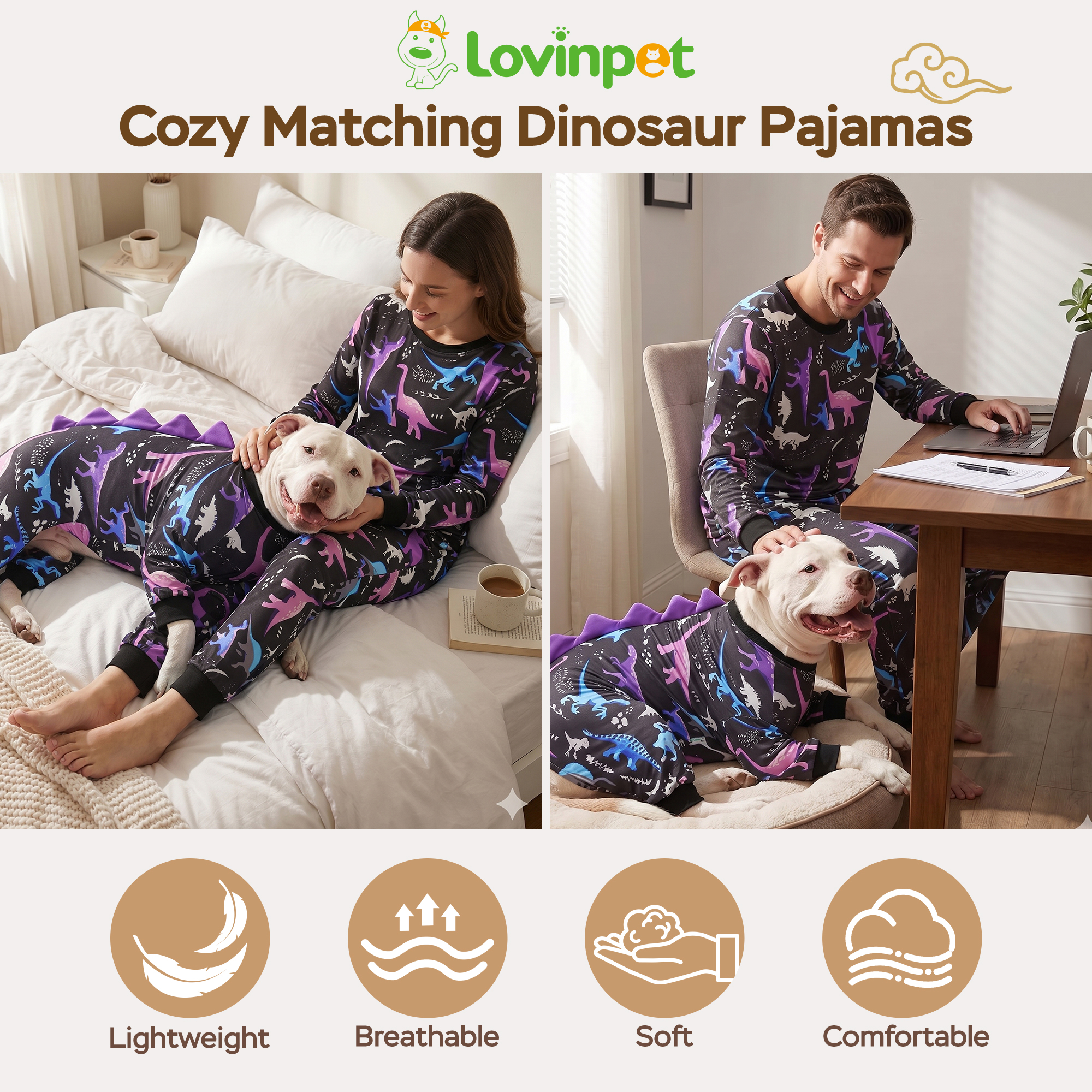 2-Piece Short Sleeve & Capri Pajama Set, Green