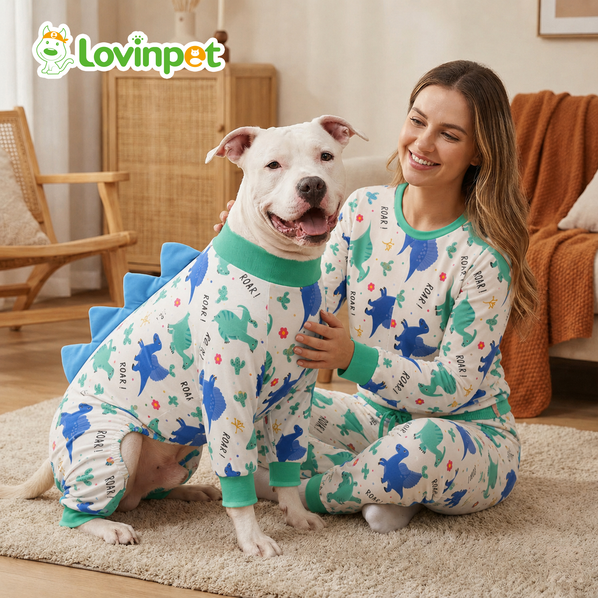 2-Piece Short Sleeve & Capri Pajama Set, Green