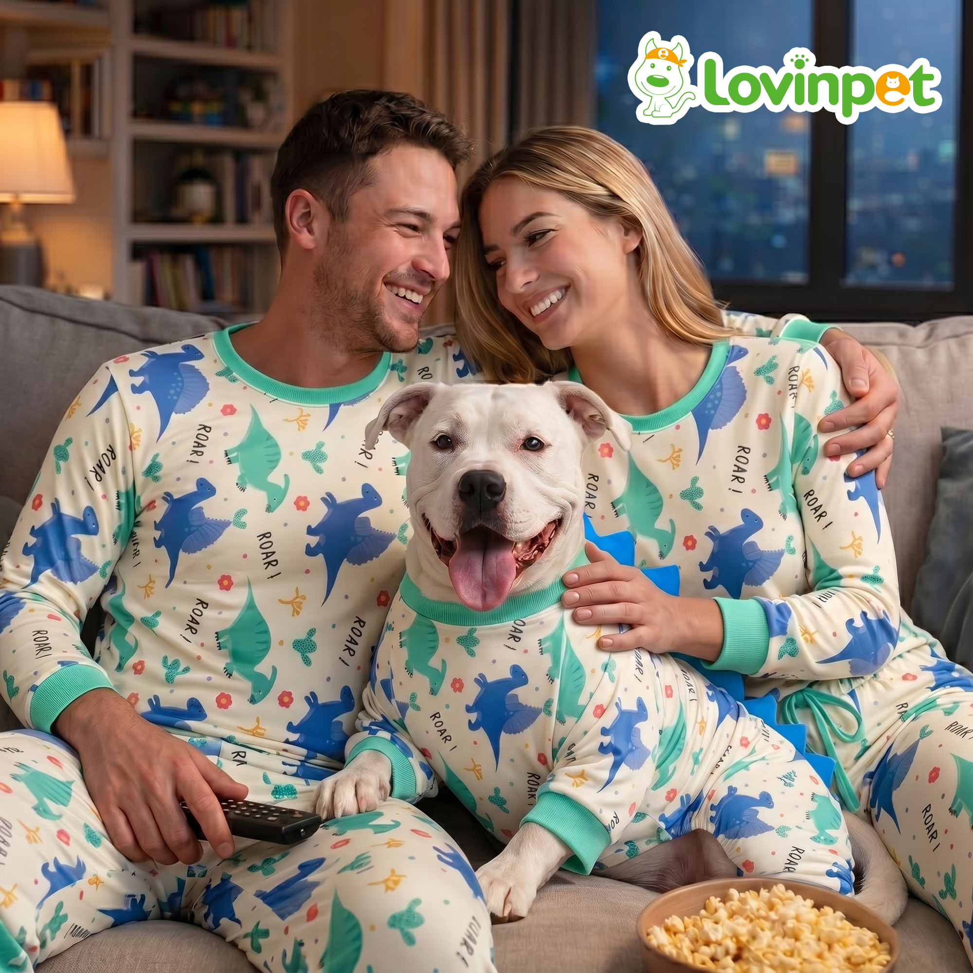 2-Piece Short Sleeve & Capri Pajama Set, Green