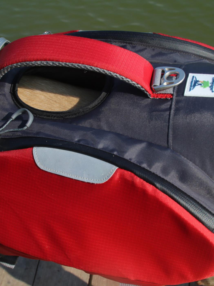 Dual-Use Dog Life Jacket Backpack | High Buoyancy for Medium to Large Dogs