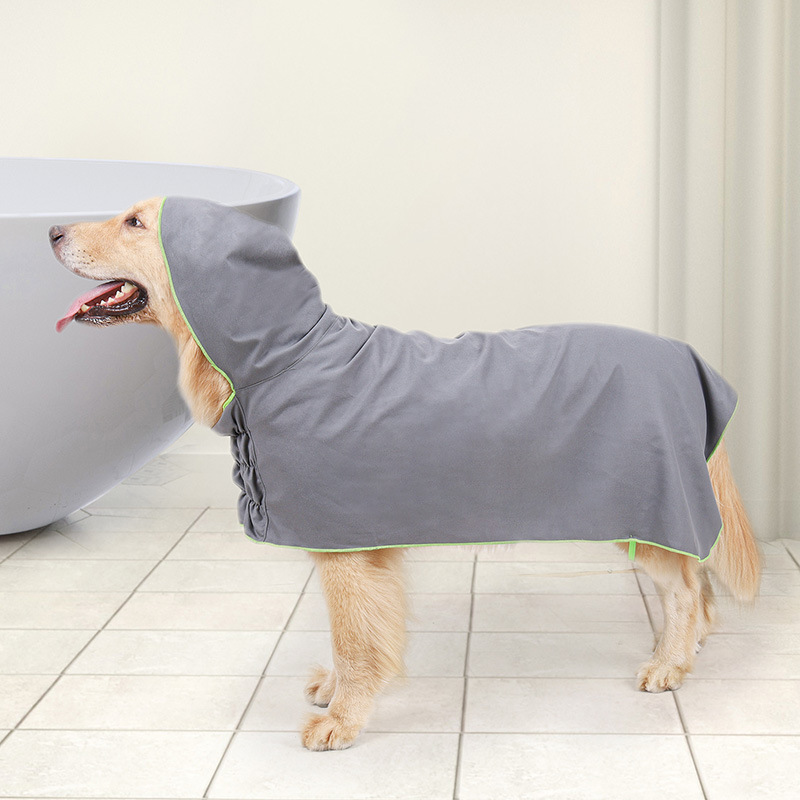 Pet bath towel beauty bath dog quick-drying towel large teddy/golden retriever bath absorbent felt