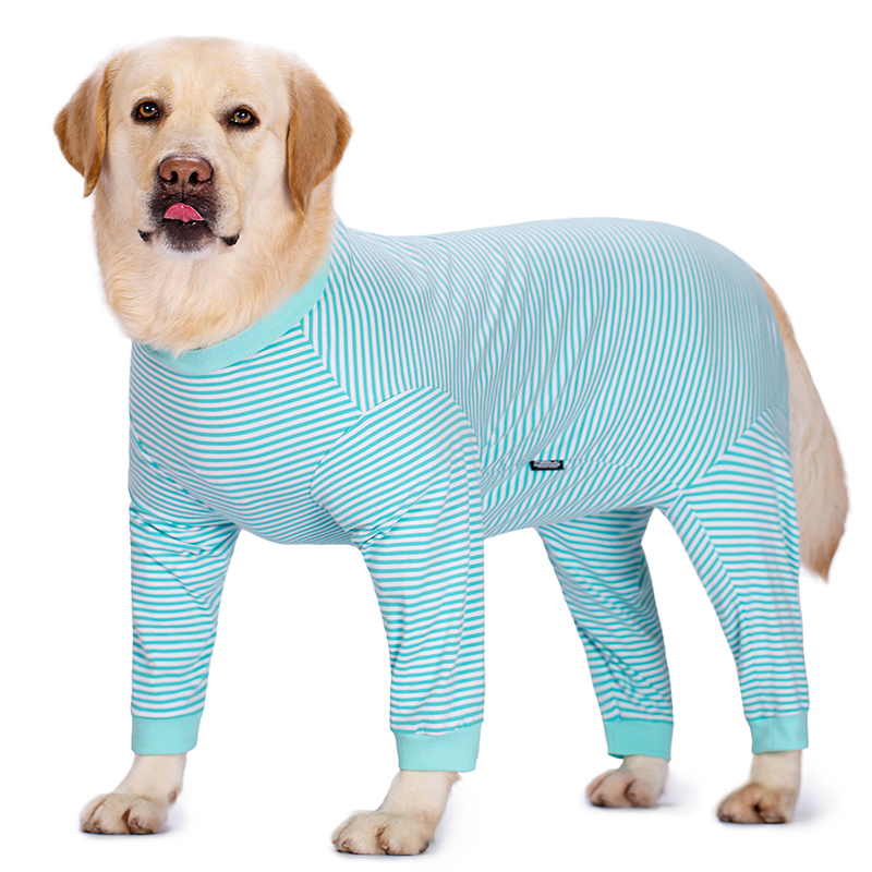 Dog clothes thin four-legged golden retriever Labrador medium large dog all-inclusive bellyband anti-licking after weaning sterilization