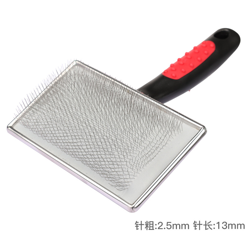 Pet comb dog hair pulling beauty double-sided needle comb cat comb hair removing cat comb knot opening hair removal comb