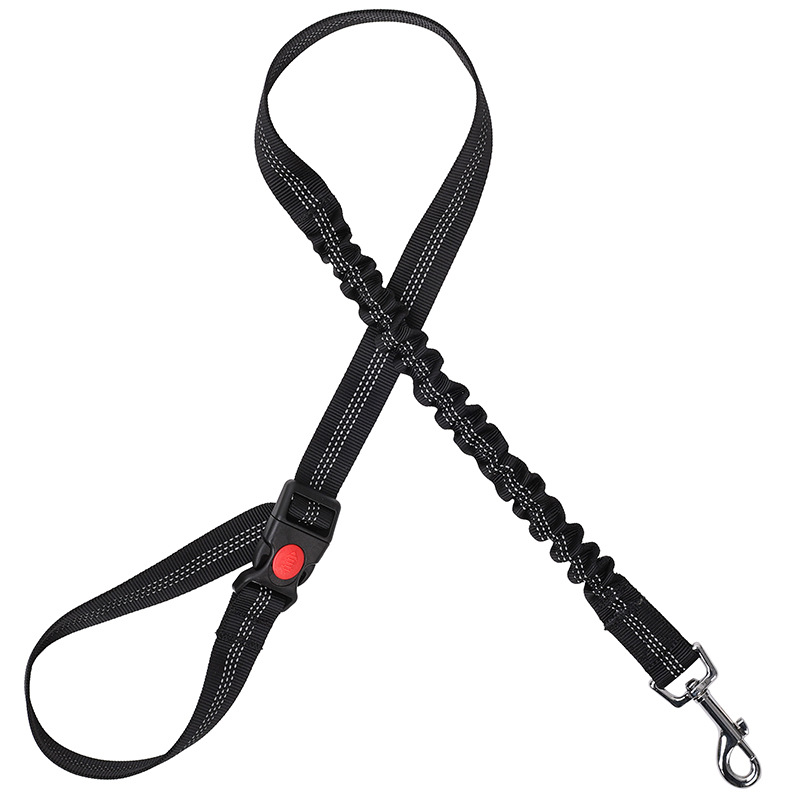 Pet traction belt safety belt multifunctional reflective explosion-proof car buffer hand holding rope