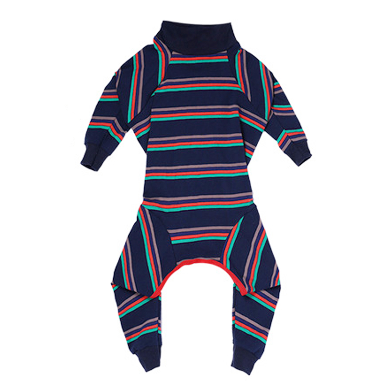 LovinPet Large Dog Pajamas Onesie - Solid Gray Full-Body Dog Sleepwear for Large Dogs