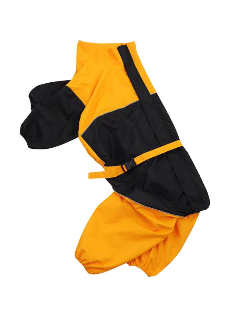Lovinpet Four-Legged Dog Raincoat - Waterproof Windcheater for Medium to Large Breeds