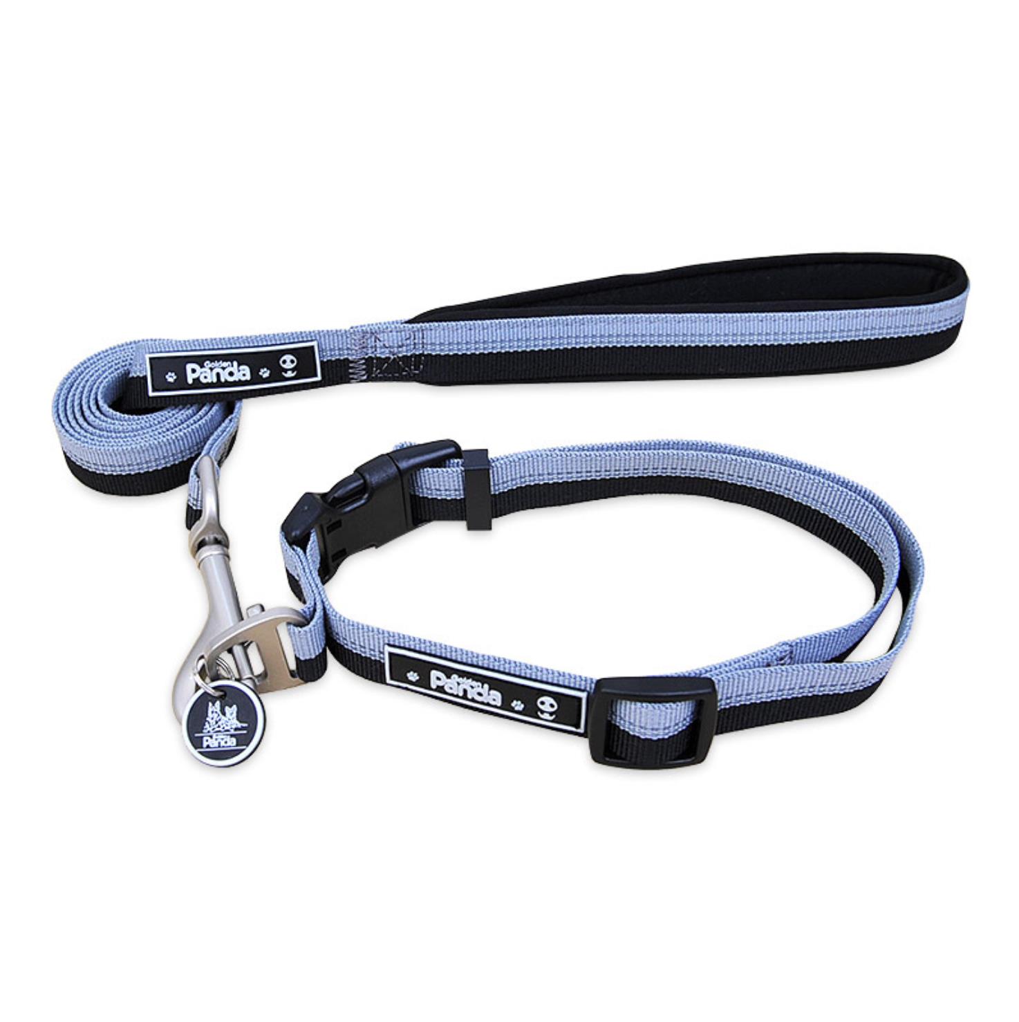 Pet collar dog hand holding rope teddy/golden retriever explosion-proof dog leash large dog dog leash wear-resistant and bite-resistant