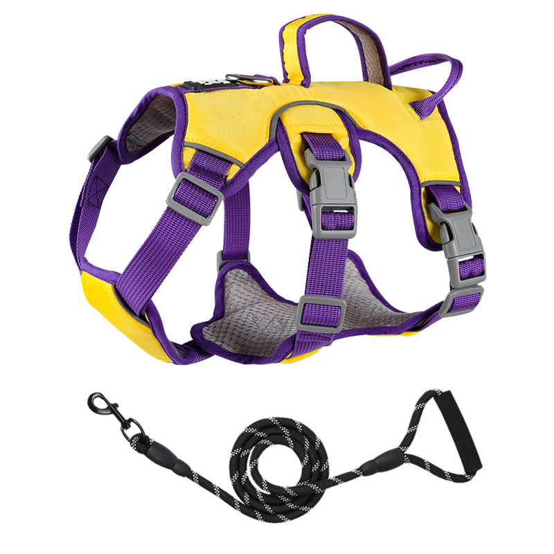 Anti breaking loose dog hand holding rope chest strap small and medium-sized dogs Jarre Aero bull Corgi and Shiba Inu dog leash dog leash dog chain