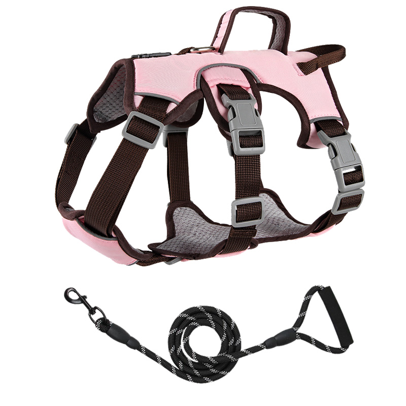 Anti breaking loose dog hand holding rope chest strap small and medium-sized dogs Jarre Aero bull Corgi and Shiba Inu dog leash dog leash dog chain