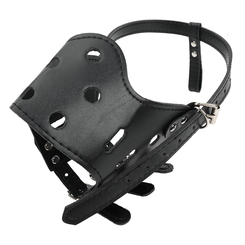 Pet supplies dog outing mask muzzle adjustable breathable
