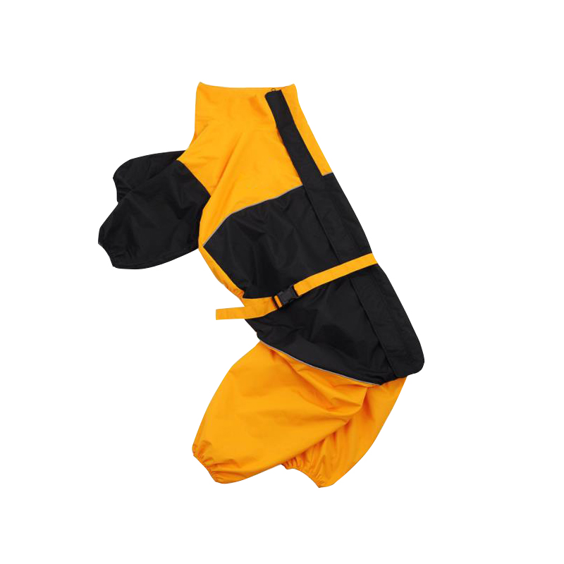 Lovinpet Four-Legged Dog Raincoat - Waterproof Windcheater for Medium to Large Breeds