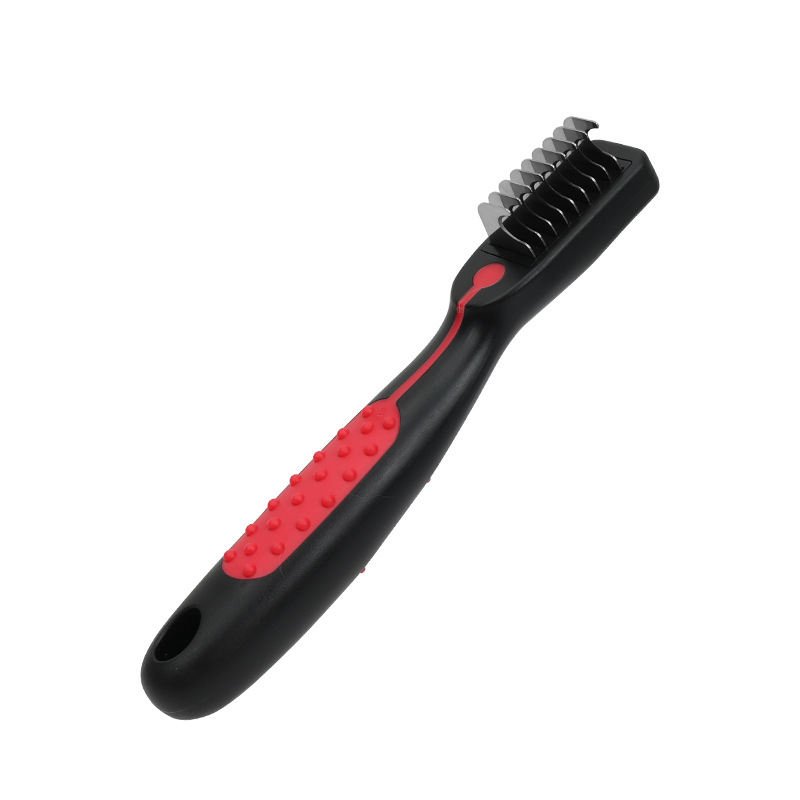 Pet comb dog hair pulling beauty double-sided needle comb cat comb hair removing cat comb knot opening hair removal comb