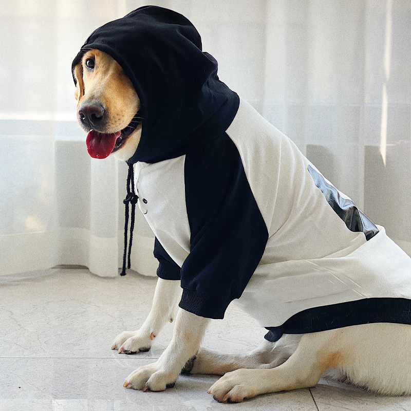 Anti-Lint Thin Hoodies for Large Dogs - Spring/Autumn Clothes