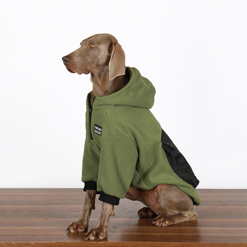 Fashionable Warm Winter Hoodies for Large Dogs - Golden Retriever, Labrador, Border Collie
