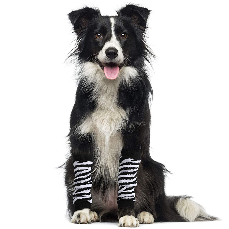 Pet kneecap dog booties large, medium and small dogs leg protection oversleeve warm to prevent friction golden retriever elbow pads