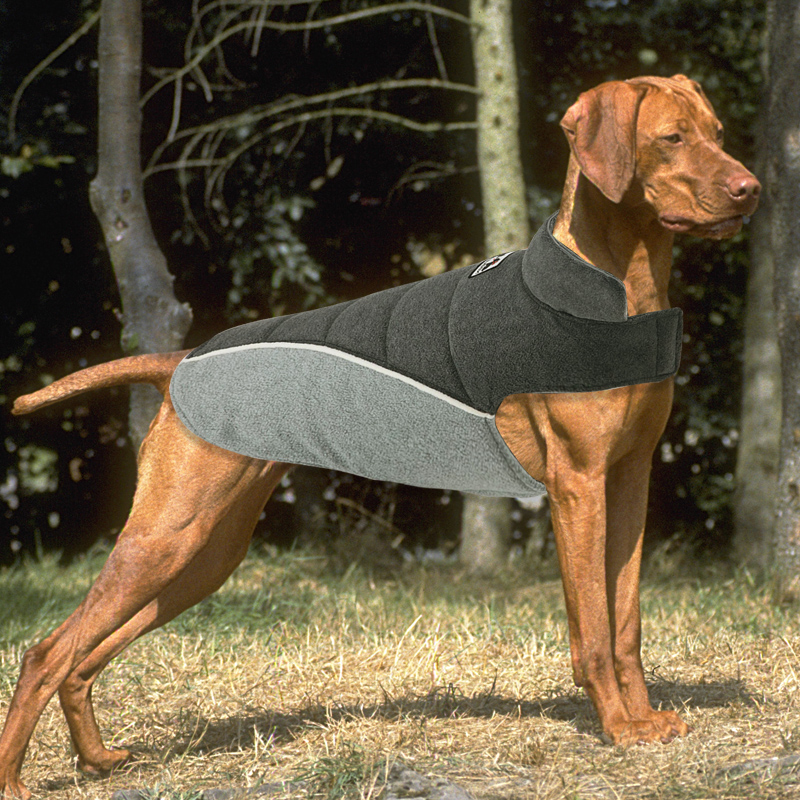 Pet autumn/winter clothes dog thickened warm cotton coat large dog Dubin hound outdoor keep warm vest double-sided wearable