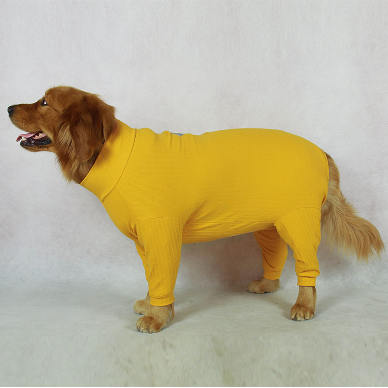 Cozy & Soft Four-Legged Dog Belly Suit | Belly Protection for Large Dogs