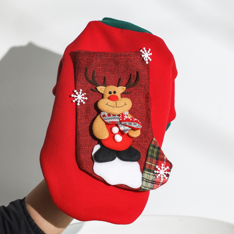 Christmas Dog Hoodies for Large Breeds | Festive & Warm Winter Pet Clothing