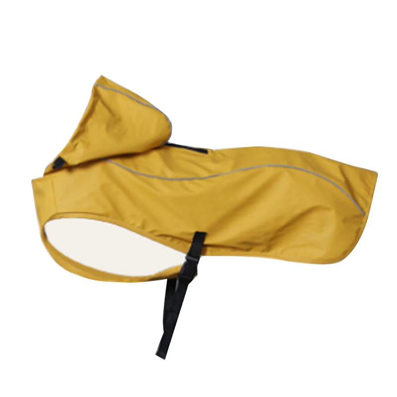 Premium Dog Raincoat with Hood | Waterproof & Windproof Large Dog Jacket | Outdoor Canine Rain Gear