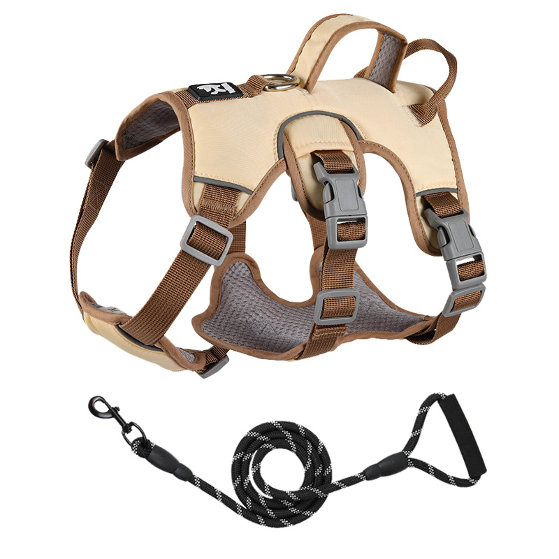 Anti breaking loose dog hand holding rope chest strap small and medium-sized dogs Jarre Aero bull Corgi and Shiba Inu dog leash dog leash dog chain